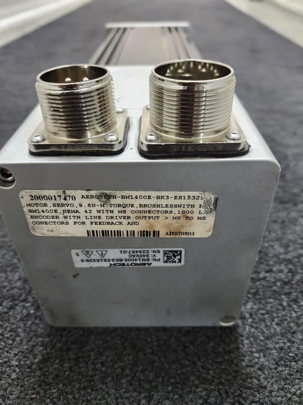 Repaired and Tested BM1400E-BK3-ES15329-3 By Aerotech