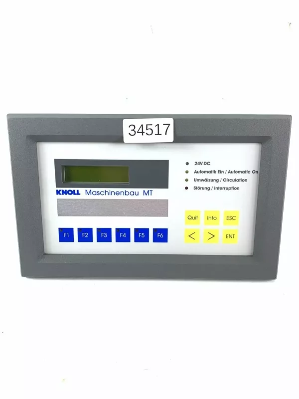 Repaired and Tested VRF MT- A KNOLL Control Panel, At ACCU