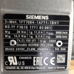 Repaired and Tested Siemens 1FT7084-1AF71-1BH1 Servo Motor, at ACCU