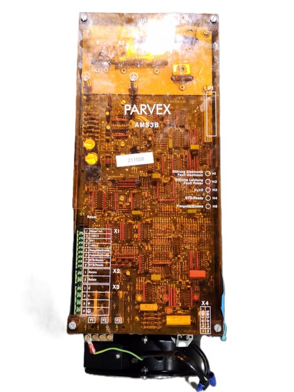 Repaired and Tested Parvex AMS3B Drive, at ACCU