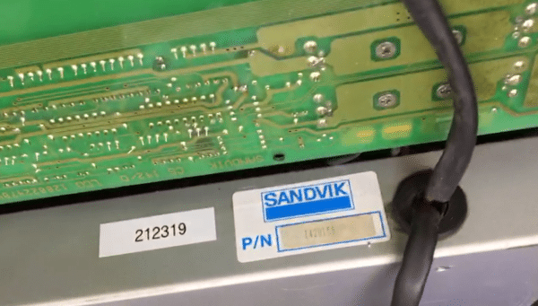 Repaired and Tested Sandvik 1420158 Antenna, at ACCU