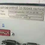 Repaired and Tested FERROCONTROL V15-10-10-0B Drive, at ACCU
