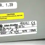 Repaired and Tested Allen Bradley 1398-DDM-019X-DN Servo Motor, at ACCU