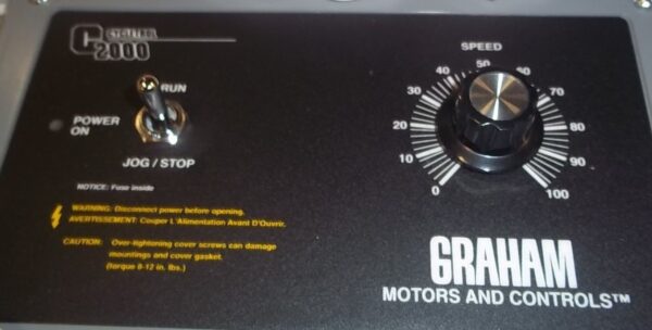 Repaired and Tested GRAHAM MOTORS AND CONTROLS 176B3004 DC Drive, at ACCU