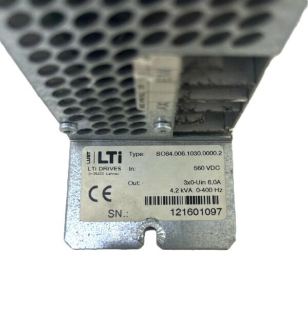 Repaired and Tested LTI SO84.006.1030.0000.2 Servo Control, at ACCU