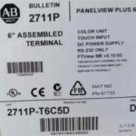 Repaired and Tested Allen Bradley 2711P-T6C5D Panelview, at ACCU