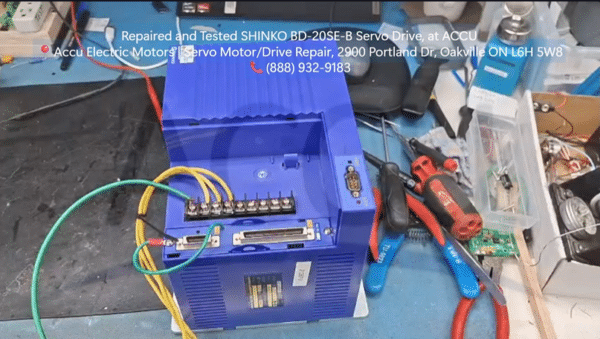 Repaired and Tested Shinko BD-20SE-B Servo Drive , at ACCU