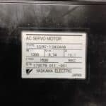 Repaired and Tested Yaskawa SGMG-13ASAAB Servo Motor, at ACCU